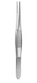 Bonaccolto Utility Forceps, serrated, narrow 10 cm