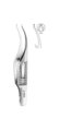 Barraquer Micro-Suture Forceps -Colibri- 1x2 teeths, 0,12 mm without Platform