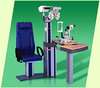 Refraction Unit Doms CONCENTRIC with 2-instruments swivelling table with patented motion, NEW!