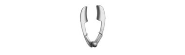 Sauer eye speculum, child size, Item No.: 000660