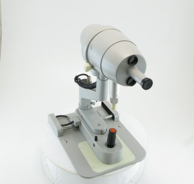 Ophthalmometer Carl Zeiss "the bomb" HALOGEN-type, one hand based, as NEW!, Item No.: 000137