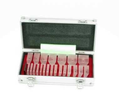 Single prisms 22 pcs. aluminium case, NEW, Item No.: 018259