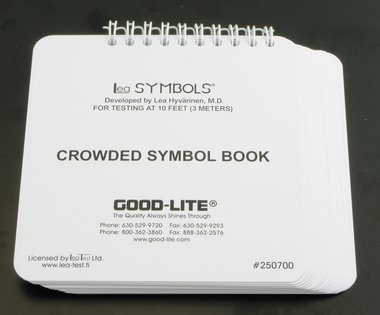 Lea crowded symbool book by Good-Lite 10 feet #250700, Item No.: 018566