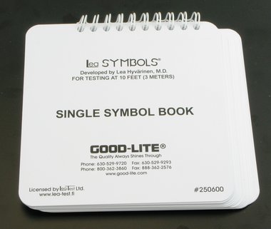 Lea Symbols Single Symbol Testbuch, #250600, 3 Meter, Artikelnummer: 018567