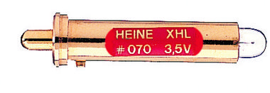 XHL Xenon Halogen Ersatzlampe #070, 3,5 Volt für Heine BETA200S, BETA200M2, BETA200 Ophthalmoskop, Funduskop, Artikelnummer: 015329