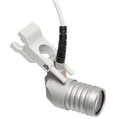HEINE LED LoupeLight® Kompakte LED Lupenleuchte für HR 2 x und HR-C Binokularlupen für starren Lupenträger, Artikelnummer: 875423643