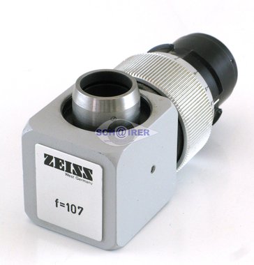 Foto Adapter Carl Zeiss F=107 für opt. Teiler, gebraucht, guter Zustand, Artikelnummer: 250520112