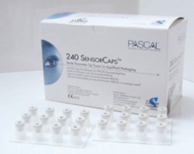 Pascal Sensor Caps for Pascal tonometers, 240 single packed sterile caps, Item No.: 03082011