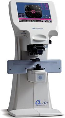 Computer-Scheitelbrechwertmesser / Linsenmessgerät TOPCON CL-300 PDL mit Drucker und LAN, NEU, Artikelnummer: 14082012-3