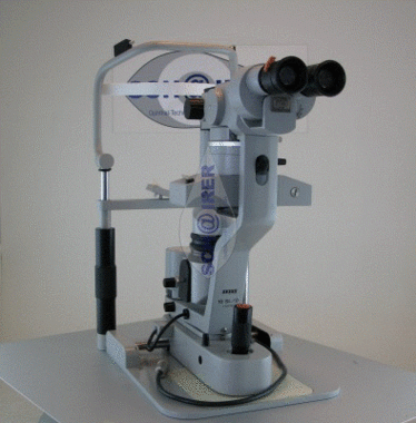 Ophthalmometer-Mikroskop / Spaltampe Zeiss 10 SL/O, gebraucht, guter Zustand, Artikelnummer: 15012014-2