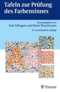 Tafeln zur Prüfung des Farbsinns Karl Velhagen, Dieter Broschmann (Autoren), Artikelnummer: 25092014-5