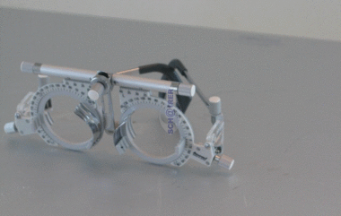 Inami Universal Messbrille K-0391-V Luxus, silber/grau, 38mm, NEU!, Artikelnummer: 22122014