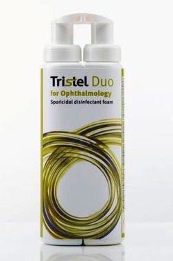 Tristel Duo for Ophthalmology, sporicidal disinfectant foam 250ml, Item No.: 31102013-2