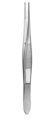 Bonaccolto Utility Forceps, serrated, broad 10 cm