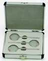 Cross cylinder Set +/- 0,25 / 0,50 / 1,00, Aluminium case