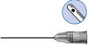 Lacrimal Cannula Eagle Labs, single-use, straight, 10 single pcs.